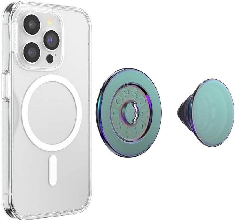 POPSOCKETS Phone Grip for MagSafe with Kickstand, Magnetic Stand, Swappable Top, Secure Hold for iPhone MagSafe Cases, Phone & Tablet Grip - Nightshade - Image 1